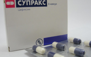 Супракс антибиотик: капсулы и суспензия для детей