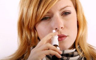 Спрей для носа от аллергии и насморка