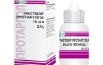 Применение Протаргола для лечения аденоидов