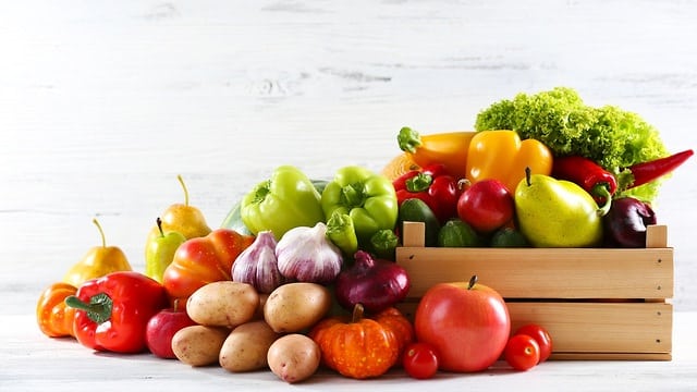 витамины в фруктах и овощах