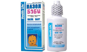 Назол Бэби - назальный препарат для детей